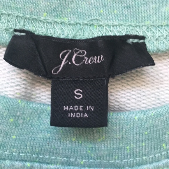 Crewneck sweatshirt in speckled mint. Size s - Picture 3 of 6
